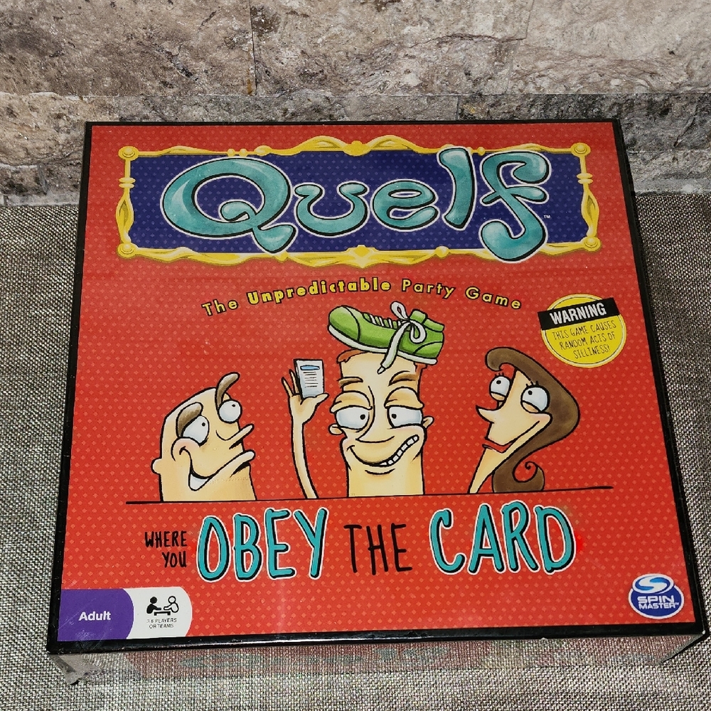 Quelf Party Game Brand New